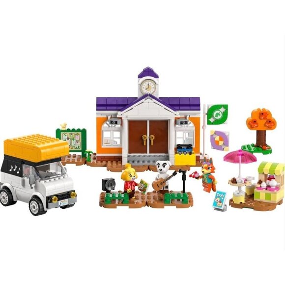 Lego 77052 Animal Crossing K.K.'s Concert at the Plaza 550 Pcs Video Game - Picture 3 of 8